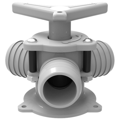 Sea-lect&reg; YV-095D-B   "Easy-Turning"  Base-Mount Valve